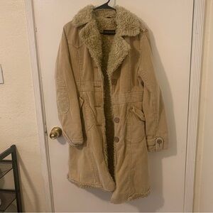 Vintage Steve Madden Corduroy Penny Lane trench coat!